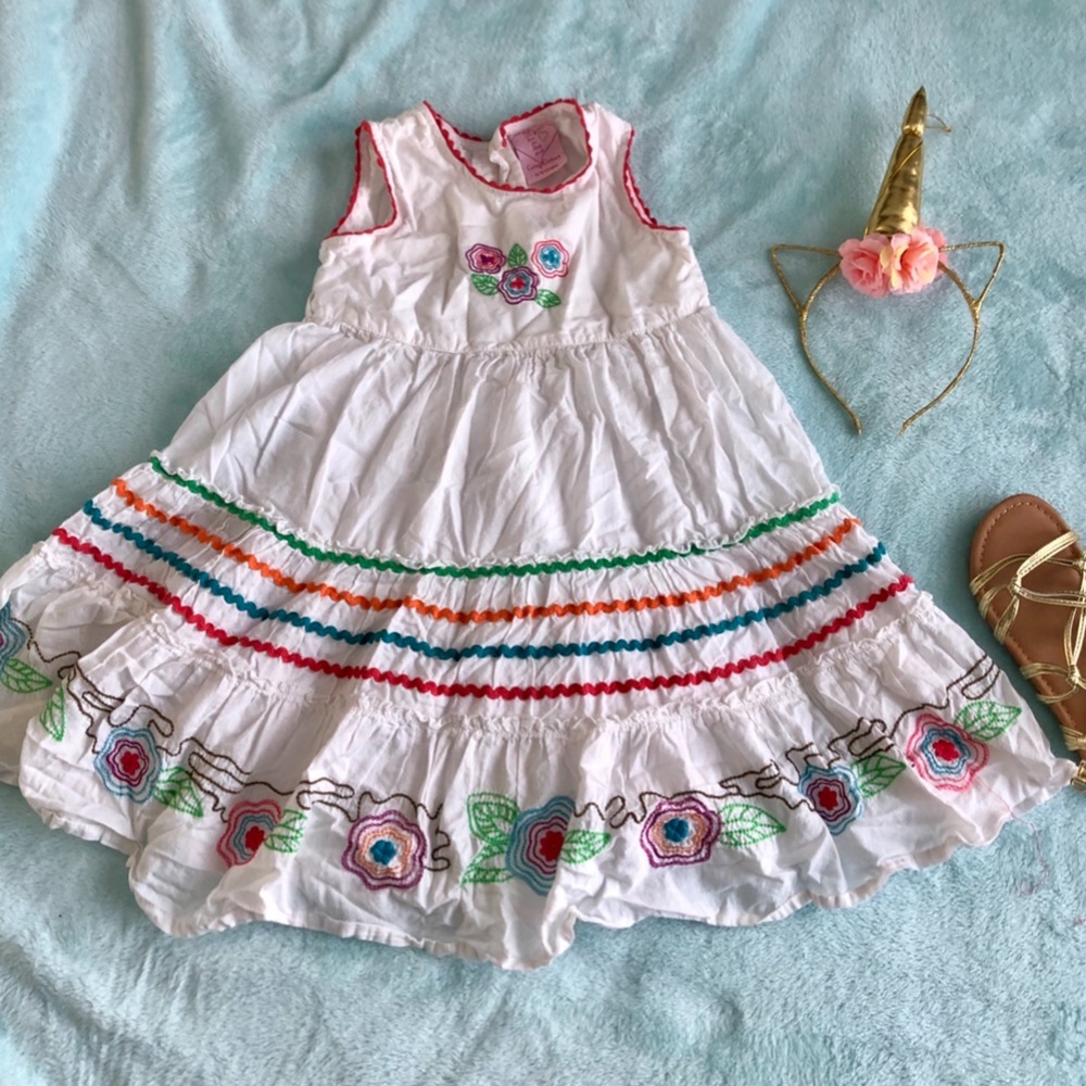 Not For Sale- Traded ❤️ Embroidered  Dress 💐